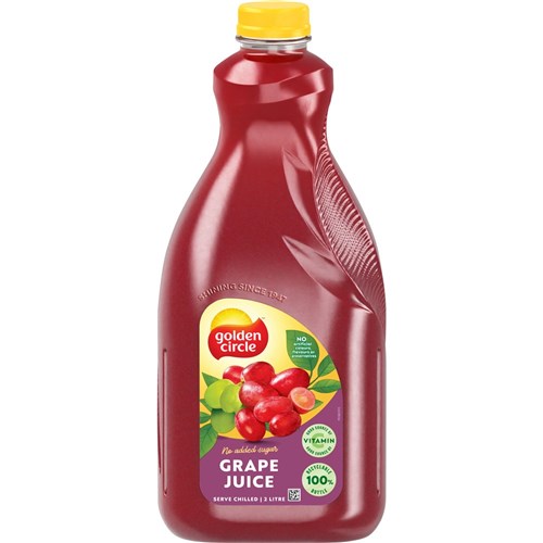 JUICE GRAPE (6 X 2LT) # 18831 GOLDEN CIRCLE