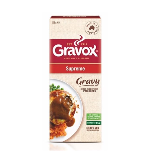 GRAVY MIX SUPREME 425GM (10) #162385 GRAVOX