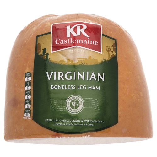 HAM VIRGINIAN HALF R/W APPROX 3KG (4) # 90140 KRC