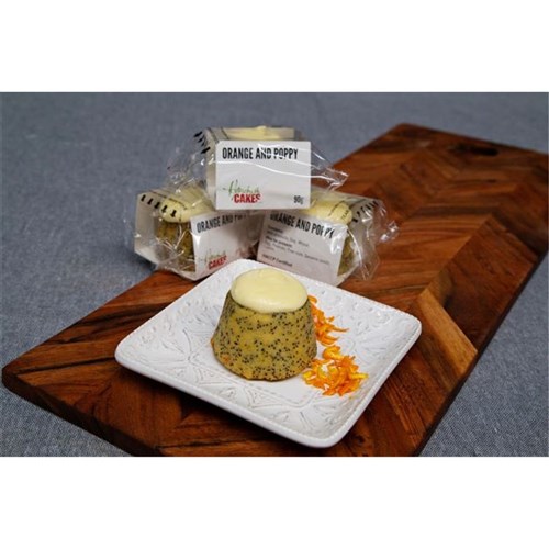 CAKE ORANGE POPPY SEED (60 X 90GM) # D1092 HOMEBUSH CAKES