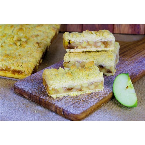 CAKE APPLE CRUMBLE TRAY P/CUT 24 SLICES (4) #ACSLAB HEAVEN'S KITCHEN