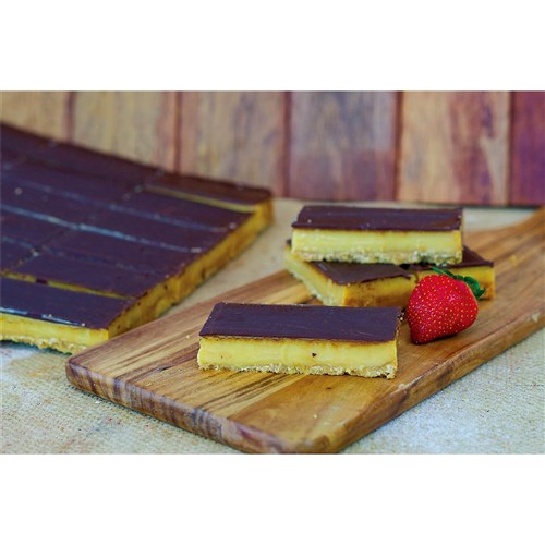 CAKE CARAMEL SLICE TRAY 24S #CLSLAB HEAVEN'S KITCHEN