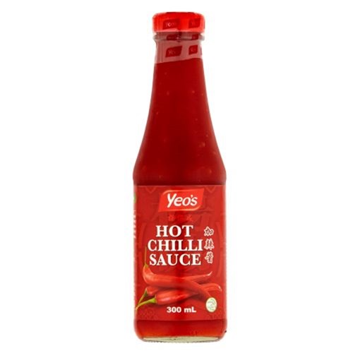 SAUCE HOT CHILLI (12 X 300ML) #IHCSY YEO'S