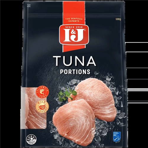 TUNA PORTIONS IMP (8 X 500GM) # 12549 I&J
