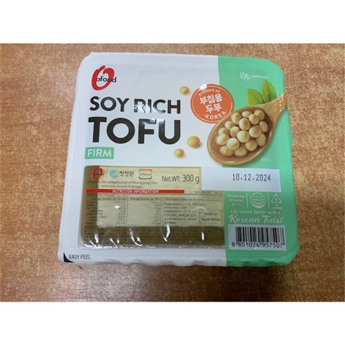 TOFU FIRM 300GM(12) # JGJC019 JONGA