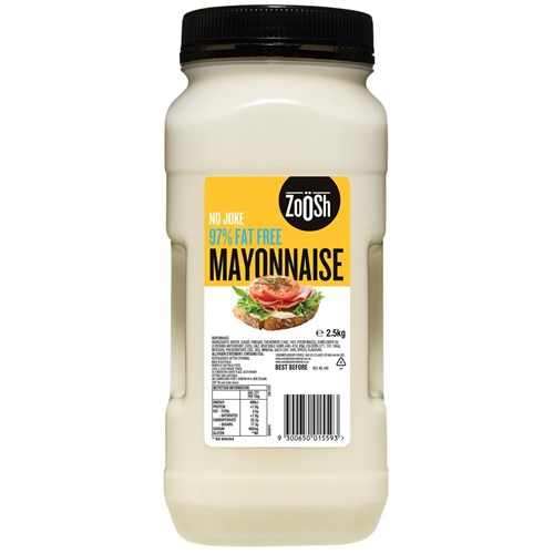 MAYONNAISE FAT FREE 2.5KG(4) # 1400063 / 3988 ZOOSH