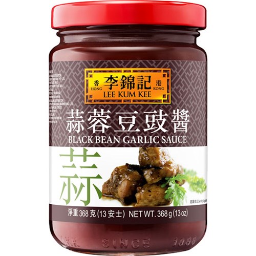 SAUCE BLACK BEAN & GARLIC 368GM(6) # IBBGS250 LEE KUM KEE