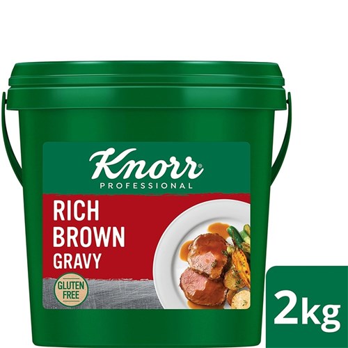 GRAVY MIX RICH BROWN GF 2KG(6) # 67212918 KNORR