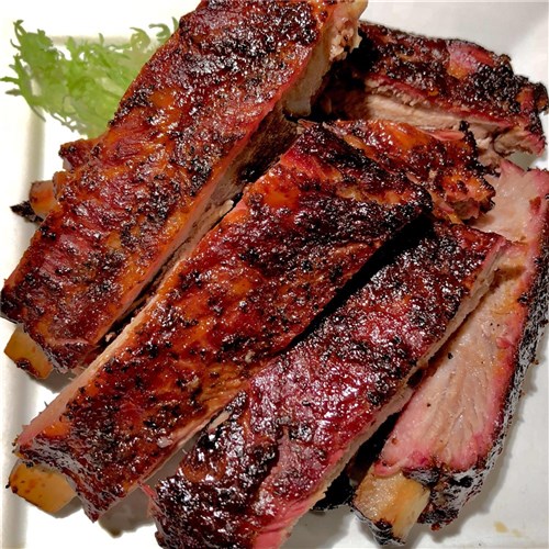 PORK RIBS KENTUCKY BBQ R/W APPROX 1.3KG(6) # 102822 KRC