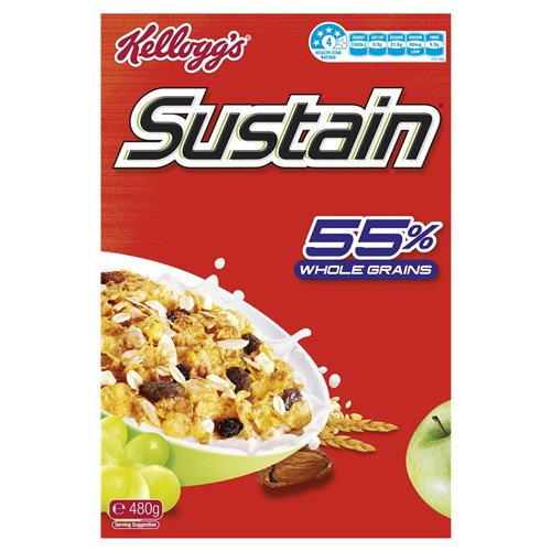 CEREAL SUSTAIN 480GM(12) # 1005510592 KELLOGGS