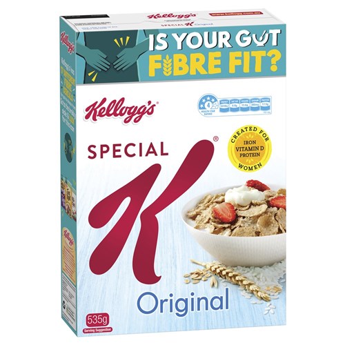 CEREAL SPECIAL K 535GM(12) # 1005510017 KELLOGGS