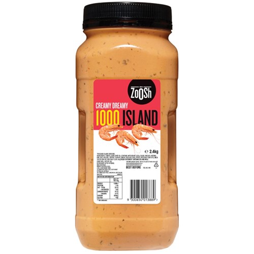 DRESSING THOUSAND ISLAND 2.4KG(4) # 1400056 / 3341 ZOOSH