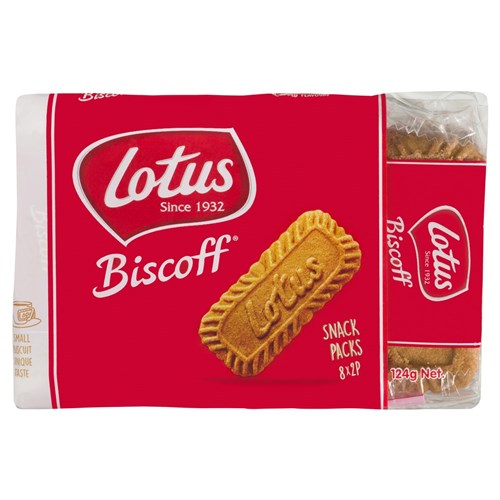 BISCUIT BISCOFF CLASSIC PC 124GM (8 X 2S) # 86110 LOTUS