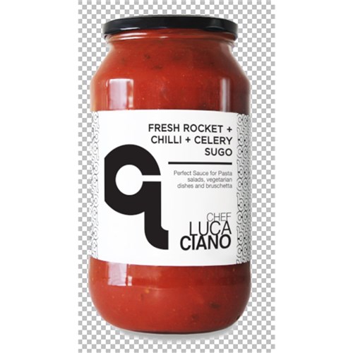 SAUCE ROCKET CHILLI SUGO PASTA 480G (12) # LCRCS LUCA CIANO
