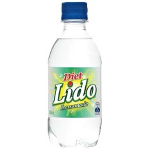 LEMONADE DIET PLASTIC BOTTLE (12 X 300ML) # 243037 LIDO