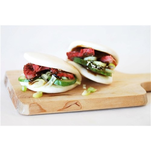 BUN LOTUS LEAF SMALL GUA BAO (10 X 30GM)(12) # 5395 HAKKA