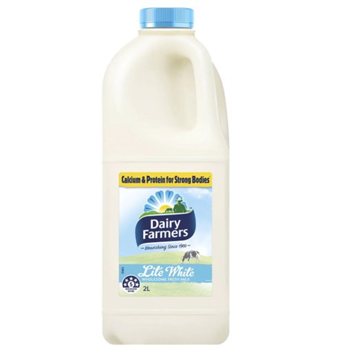 MILK LITE WHITE 2LT #LWM2 NORCO