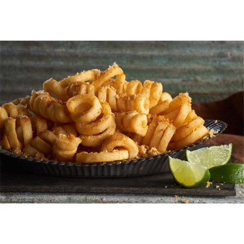 CHIP TWISTER FRIES ORIGINAL SPICY X0070 (6 X 2.267KG) # 1054 LAMB WESTON