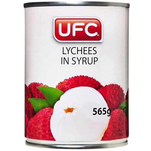LYCHEES IN SYRUP 565GM(6) # HLUFC1 UFC