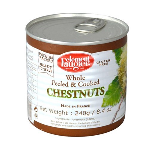 CHESTNUT WHOLE PEELED 240GM (24) # DC012P24 CLEMENT FAUGIER