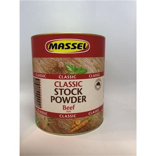 STOCK BEEF STYLE VEGETARIAN POWDER 2.5KG(4) # ADXVAU02.5KGBF ADVANT MASSEL