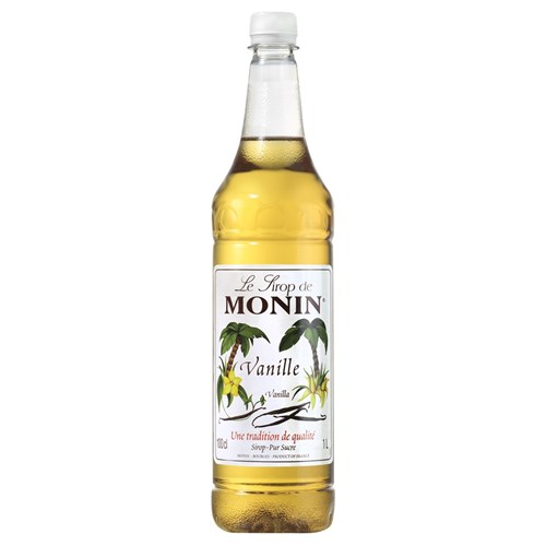 SYRUP VANILLA 1LT(4) # 75190 MONIN