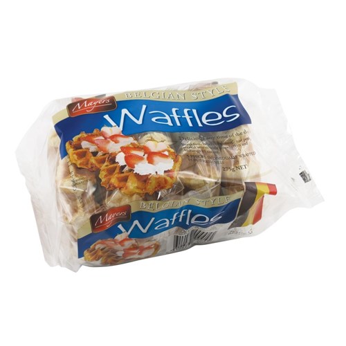 WAFFLES BELGIAN (14 X 275GM) # WAF01 MAYER