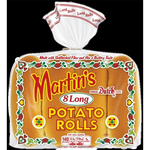 BREAD ROLL POTATO LONG 5.75