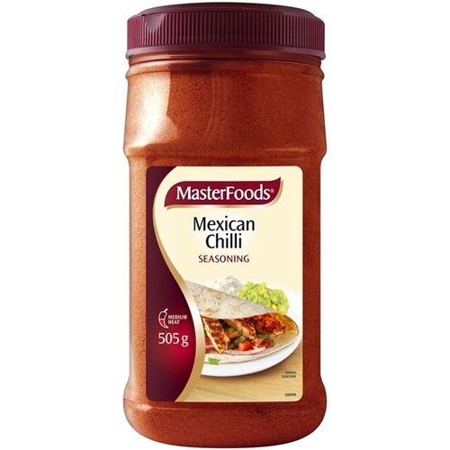 SEASONING MEXICAN CHILLI 505GM(6) # 157611 MASTERFOODS