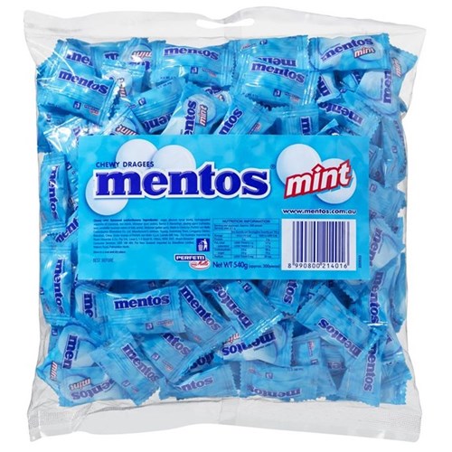 MENTOS MINT PILLOWPACK 200S(12) # 34348 MENTOS