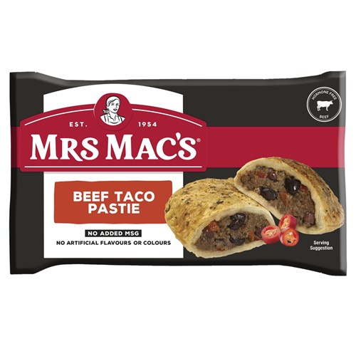 PASTIE TACO (12 X 120GM) # 43016 MRS MACS