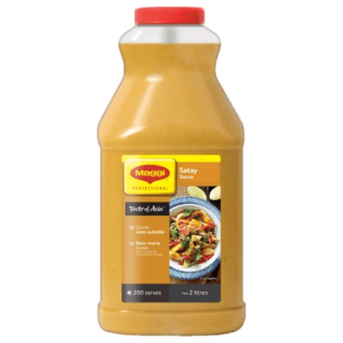 SAUCE SATAY 2LT(6) 102337 MAGGI 2LT(6) 102337 MAGGI Superior Foods