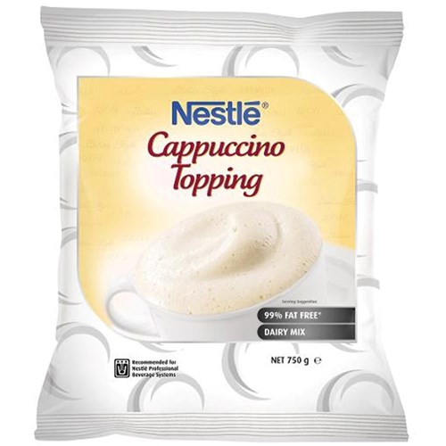 CAPPUCCINO TOPPING 750GM(8) # 12161486 NESTLE