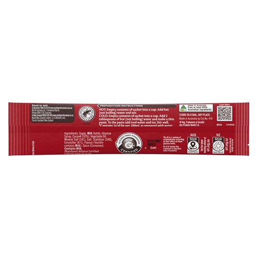 DRINKING CHOCOLATE PC COMPLETE SACHET(100 X 25GM) # 12579184 NESTLE