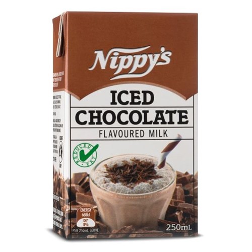 MILK ICED CHOCOLATE (24 X 250ML) # CH250-C NIPPY'S