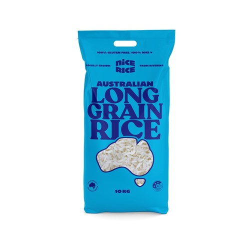RICE LONG GRAIN 10KG # 30001 NICE RICE