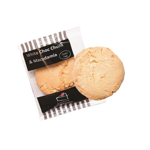 COOKIES WHITE CHOC CHUNK & MACADAMIA GF I/W 10S (6) #1-303 PRIESTLEY'S