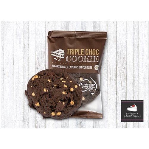 COOKIES TRIPLE CHOC GF I/W 11S(6) # 1-704 PRIESTLEYS