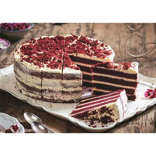 CAKE RED VELVET GATEAU P/CUT 16S(2) # 1-862 PRIESTLEYS