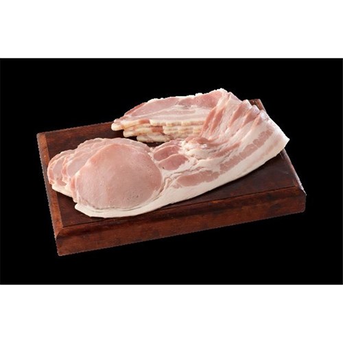 BACON MIDDLE RINDLESS HICKORY SMOKED 2.5KG(2) # 02291 PRIMO