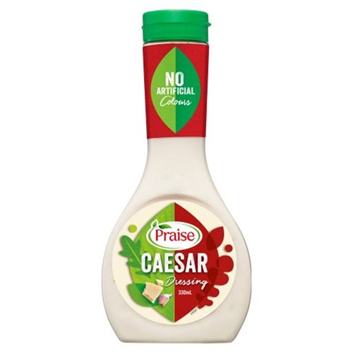 DRESSING CAESAR SALAD 330ML(12) # 87663 PRAISE