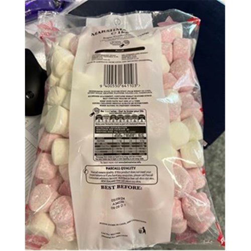 MARSHMALLOWS PINK & WHITE 1.1KG(6) # 4280317 PASCALL