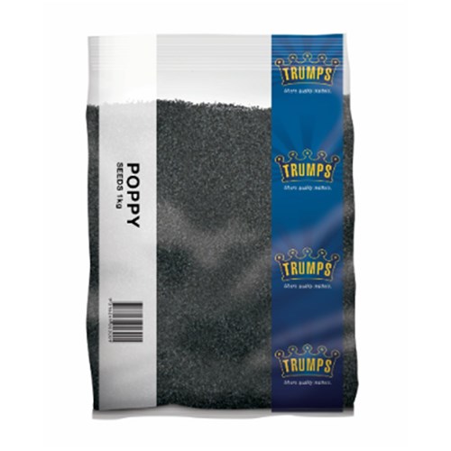 POPPY SEEDS 1KG(6) #VPOP1B TRUMPS