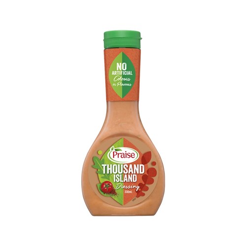 DRESSING THOUSAND ISLAND 330ML (12) #87664 PRAISE