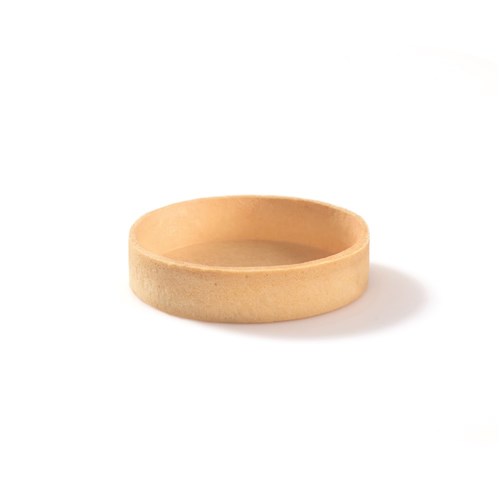 PASTRY SHELL SHORTBREAD VEGAN GF BAKED (54 X 80MM) # BVGF80 READYBAKE