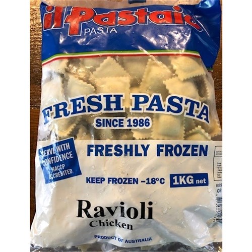 RAVIOLI CHICKEN 1KG(6) # RC1 IL PASTAIO