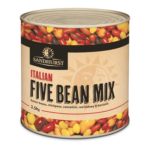 BEAN FIVE BEAN MIX 2.5KG(6) # FIVEBEANA9 SANDHURST