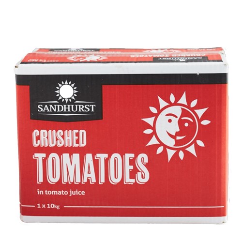 TOMATOES CRUSHED BLADDER 10KG(1) # CRUSHED10KG SANDHURST