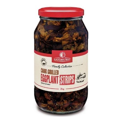 EGGPLANT STRIPS C/GRILL 1.7KG(6) # CGESTR2Â Â SANDHURST
