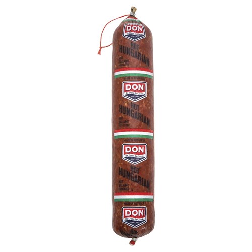 SALAMI HUNGARIAN HOT R/W APPROX 1.4KG(4) # 84561 DON KRC